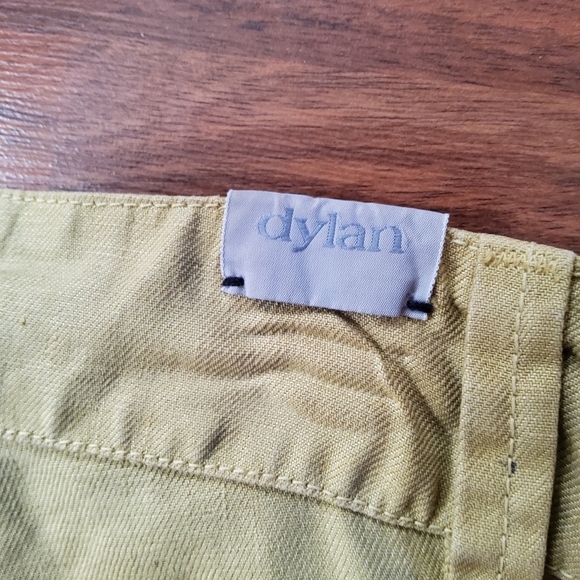 Dylan Cargo Utility Crop Linen Pants Size S - Picture 6 of 8